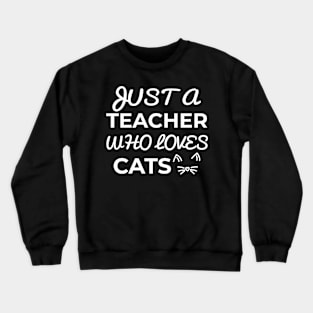 Teacher Crewneck Sweatshirt